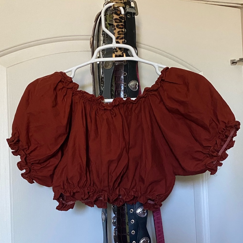 Handmade milkmaid top